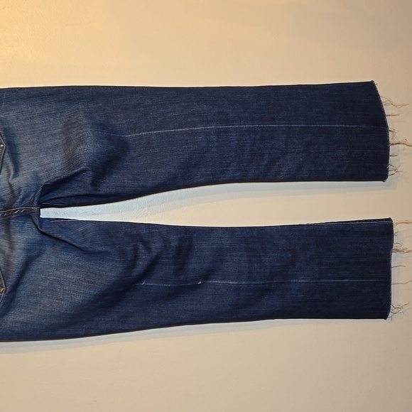 Madewell Cali Demi-Boot Jeans in Preston Wash: Raw-Hem Edition NWOT - Picture 8 of 14